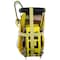 Keeper 27'X2" Ratchet Tie-Down, Yellow, Flat Hooks, 3,333Lbs WLL 4623 - alternate 3
